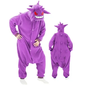 Gengar Onesie for Adult
