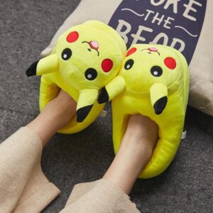 Pikachu Slippers Plush for Adults Pokémon